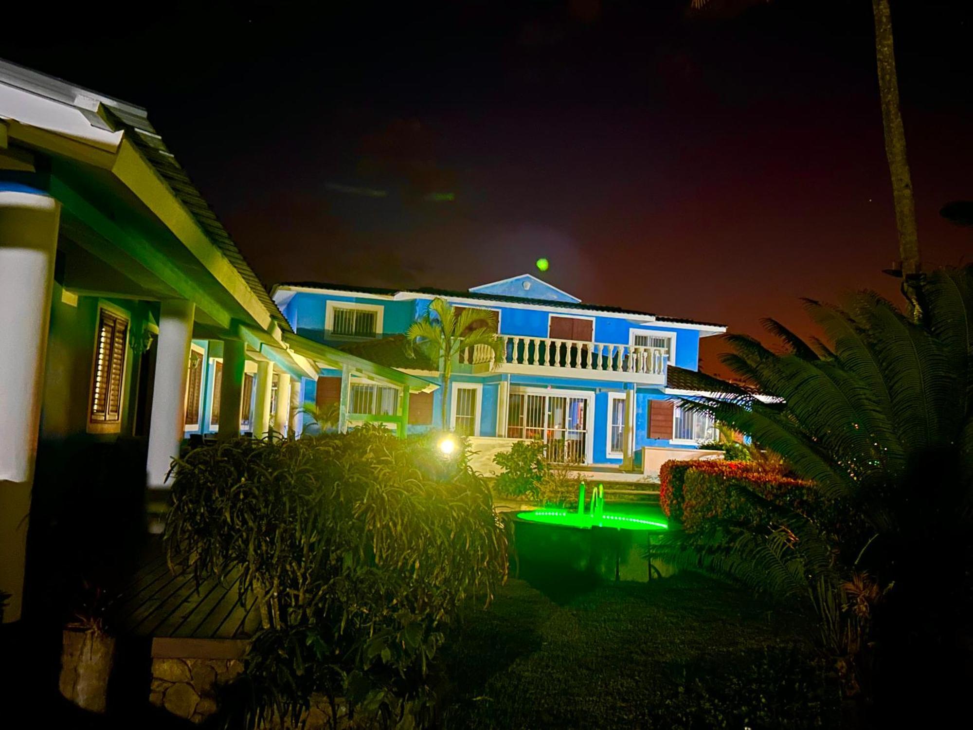 Casa Azul Las Galeras Exteriér fotografie